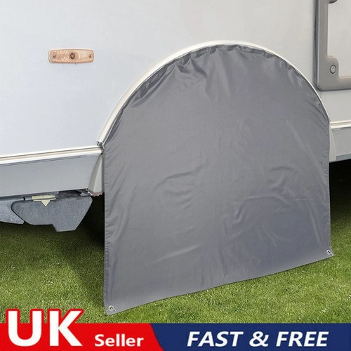 Caravan wheel arch cover - wheel, tyre