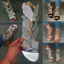 Women Diamante Butterfly