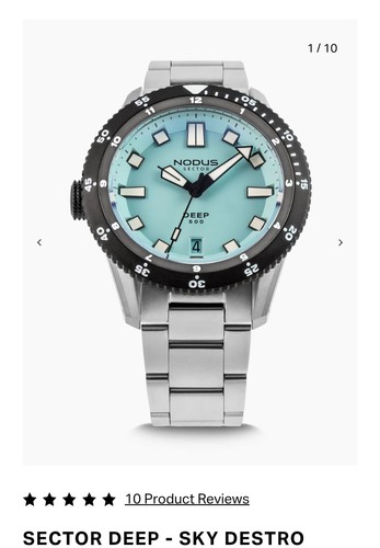 Nodus men watch sector deep - watch,