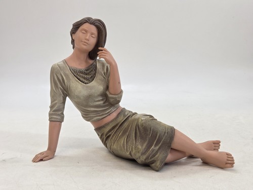 Vintage reclining lady - vintage,