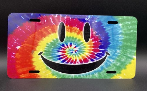Tie dye smiley - face, emoji