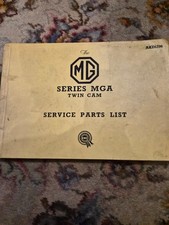 MGA Twin Cam Factory Service