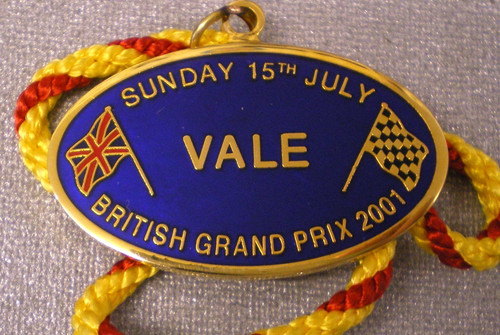British grand prix 2001 enamel - grand,