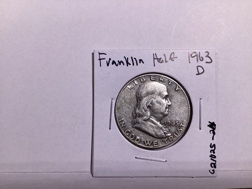 1963 franklin silver - 1963, d