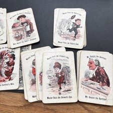 Vintage Playing Cards 1930’s GIBSON - HAPPY FAMILIES & NURSERY RHYMES 