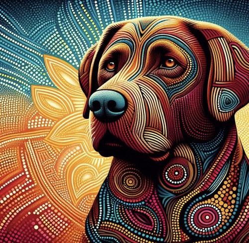 Golden labrador cross - (69),