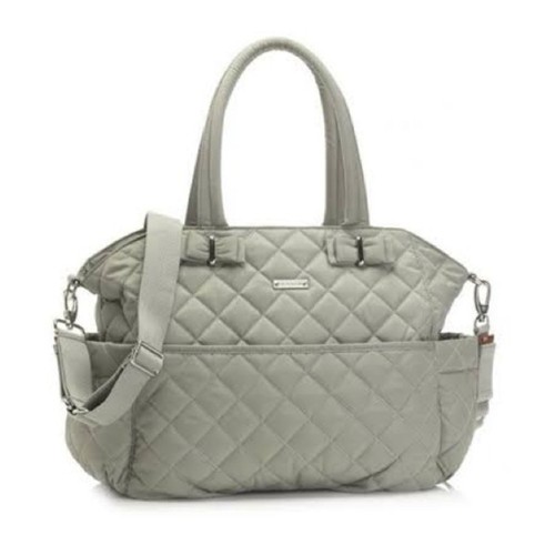Storksak green quilted diaper - storksak,