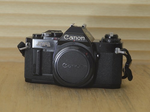 Rare black canon av1 - canon, slr