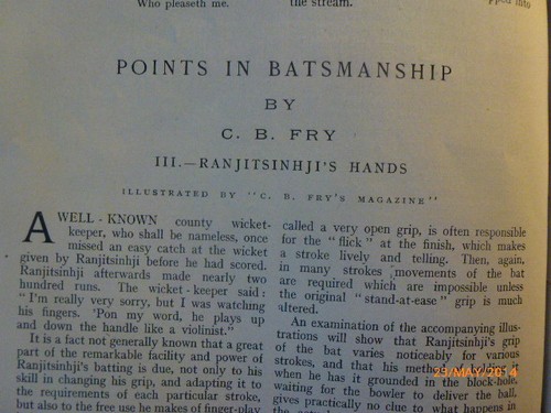 Cricket batsmanship - cricket,