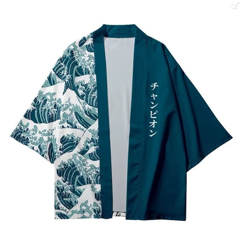 Men japanese style patchwork - men's,
