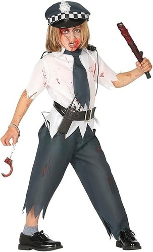 Kids zombie police officer - kids,