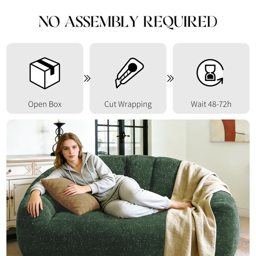 Adult bean bag cord love - love, seat