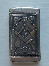 VINTAGE DOUBLE SIDED MASONIC