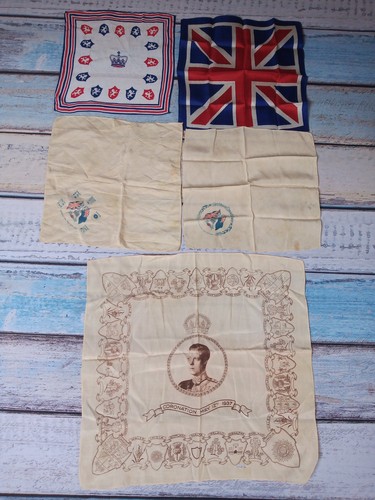 1937 coronation handkerchief - 1937,