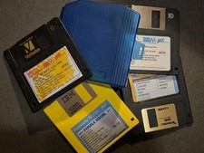 Retro Floppy Disks For