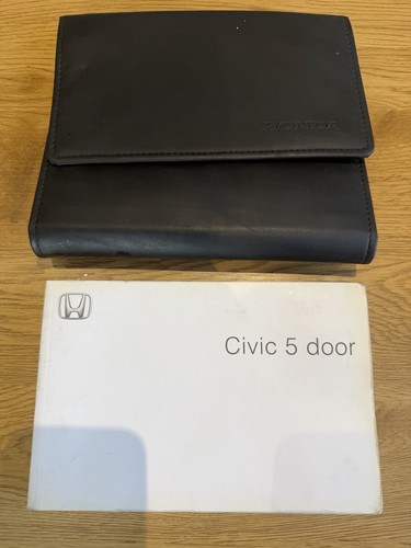 Honda civic owners manual - honda,