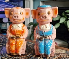 1960s Pinky And Perky Money Box Piggy Banks