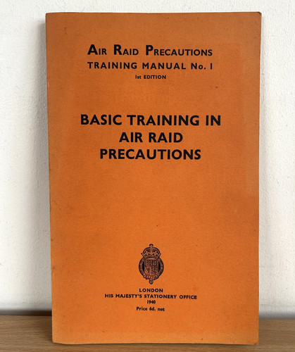 Air raid precautions training - precautions,