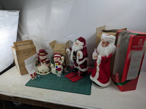 Bundle vintage animated santa - bundle,