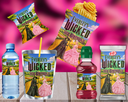 Personalised wicked theme - personalised,