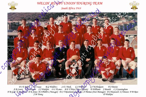 Wales south africa - wales, 1964