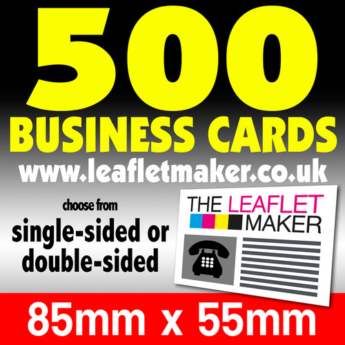 500 business cards full - business,