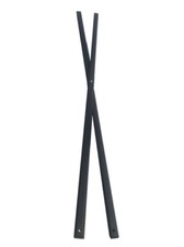 Double Replacement X Cross Bar 99cm Spare Part Pop Up Gazebo Frame - Black