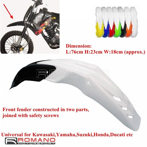 Front fender mudguard - mudguard, extentor