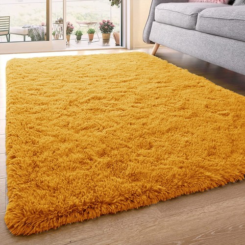 Fluffy rugs anti slip - slip, shaggy