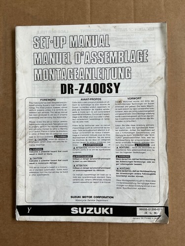 Nos genuine suzuki workshop - genuine,