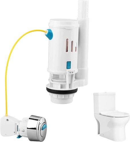 Adjustable toilet dual - dual, flush
