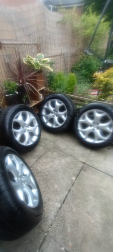 Inch alloy wheels and tyres - wheels,
