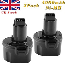 2X For Dewalt DE9085 DW920K DE9085 DW968K DW9057 7.2V Ni-MH Battery - 4000mAh