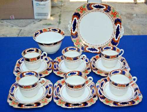Tuscan china 20pc imari floral - imari,