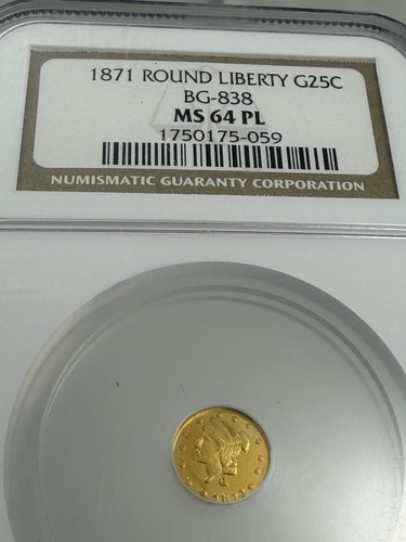 1871 gold california - 1871,