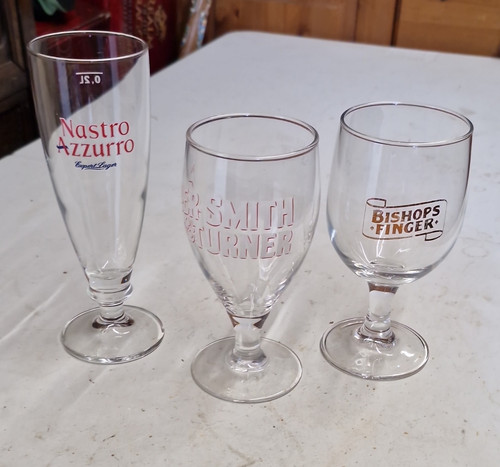 Job lot vintage stemmed - 3x,