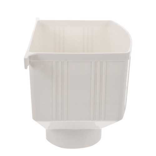 Rain gutter drain extension - gutter,