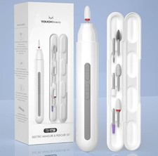 TB1738 Touchbeauty Electric Nail File, Cordless Electric Manicure &Pedicure Set