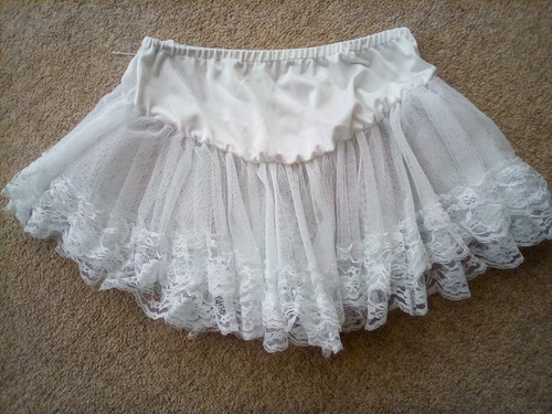 Leg avenue white short - avenue,