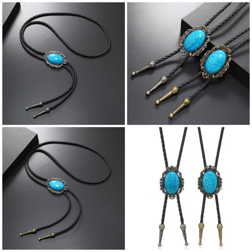 Turquoise bolo ties - turquoise,