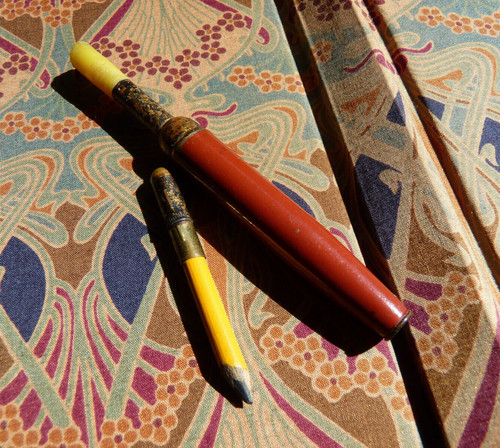 Vintage art deco red - art,