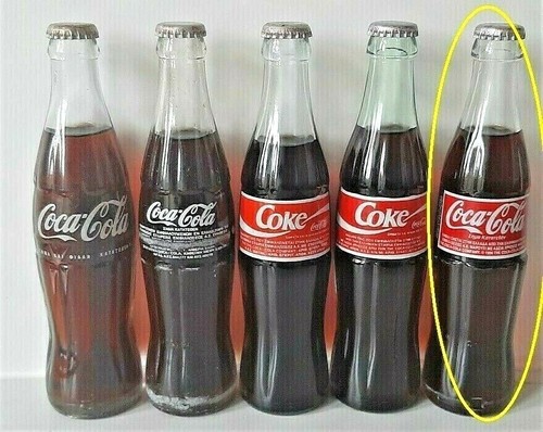 Coca cola bottles - cola, late