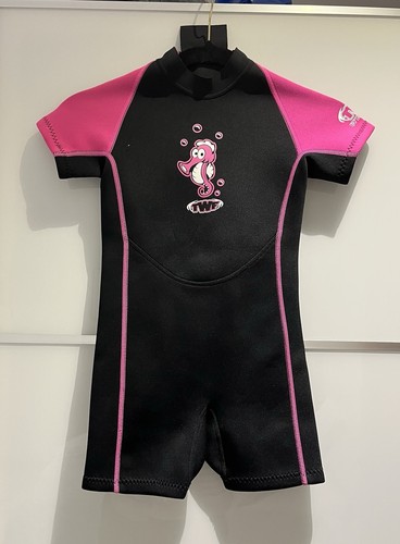 Girls pink and - girls, wetsuit