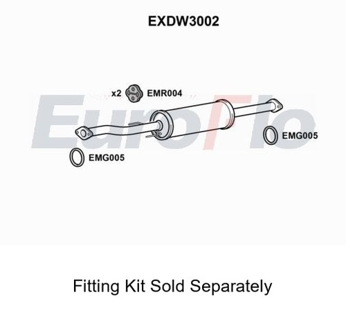 Rear muffler silencer - muffler,
