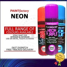 Neon Spray Paint Can Graffiti