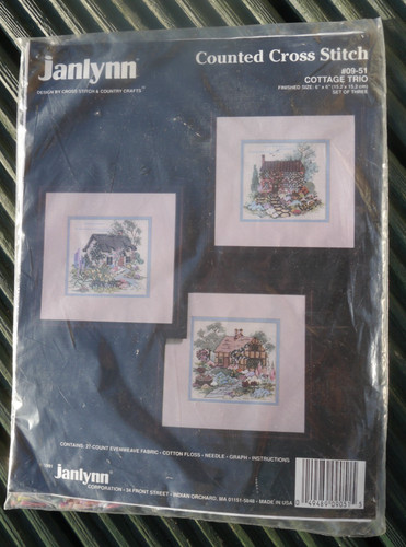 Janlynn counted cross stitch - janlynn,