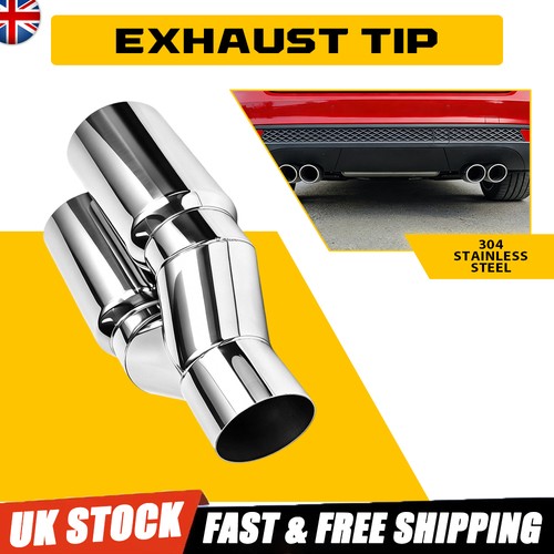 Universal twin exhaust tip - universal,