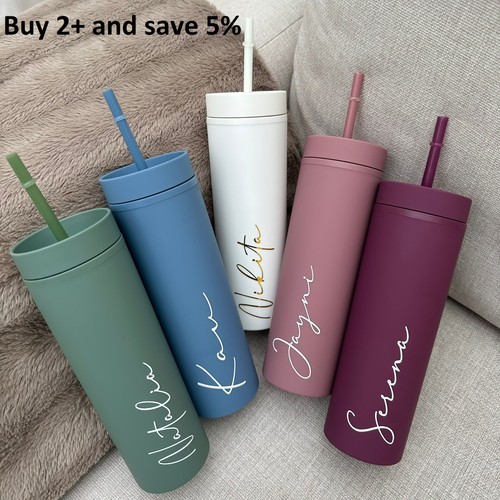 Personalised 16oz tumbler cup - tumbler,