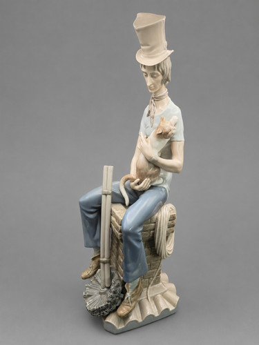 Lladró sad chimney sweep 1253 - sad,