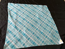 Vintage Plaid Blue & White
